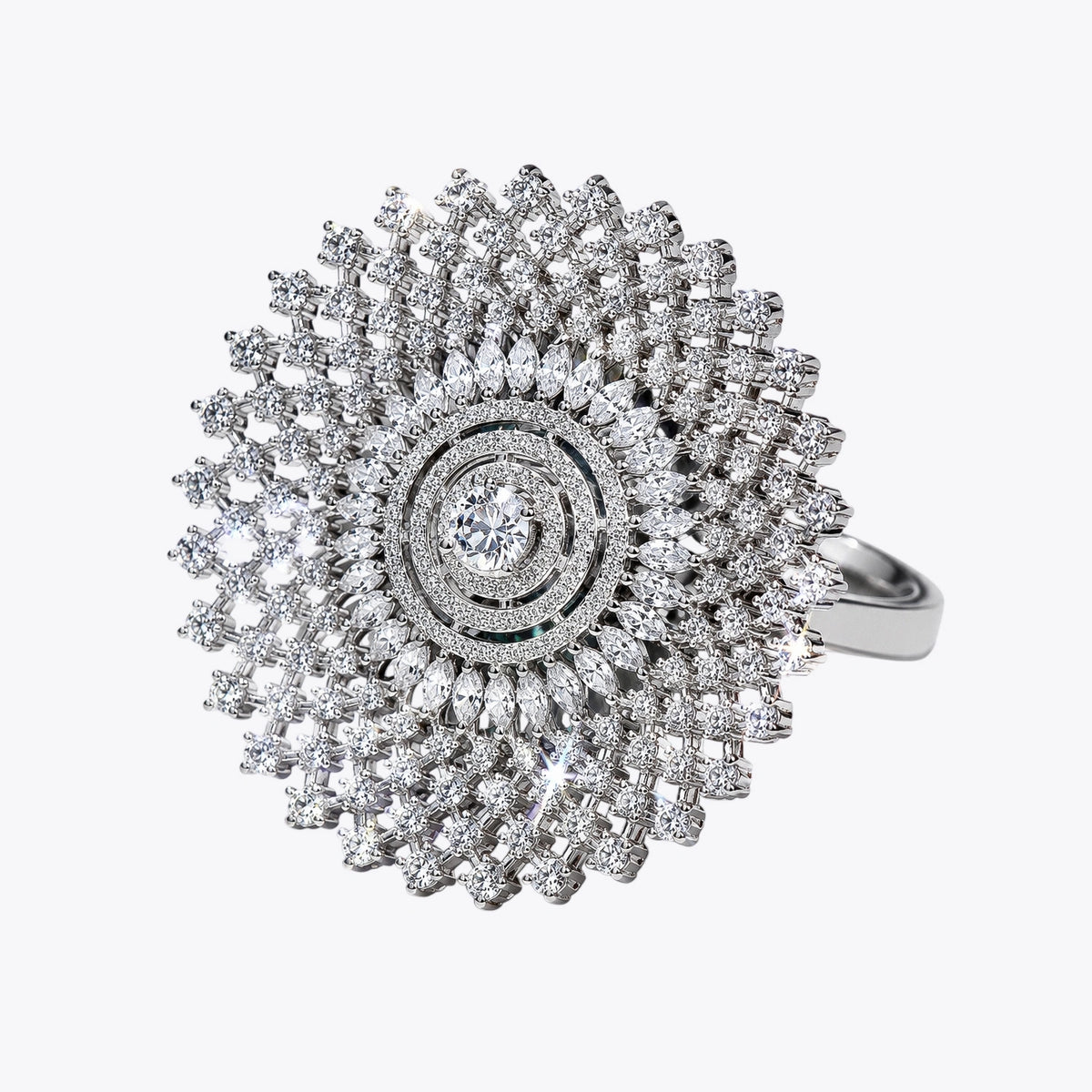 Celestia Radiance Statement Ring