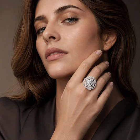 Celestia Radiance – Limited Edition Statement Ring