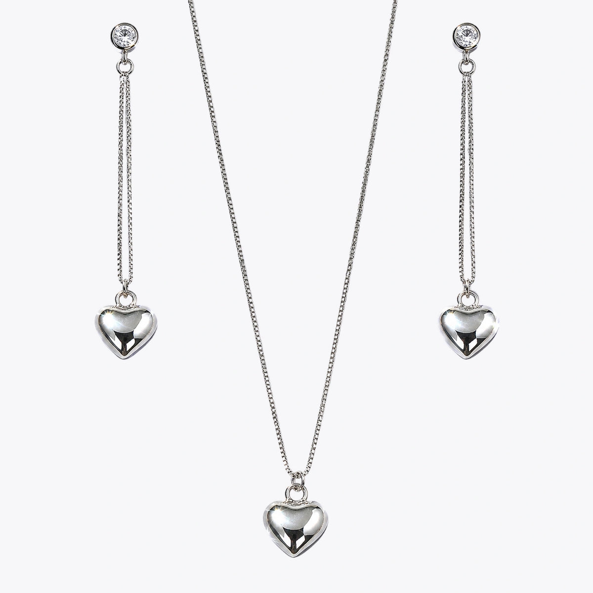 Everheart Silver Heart Combo Set