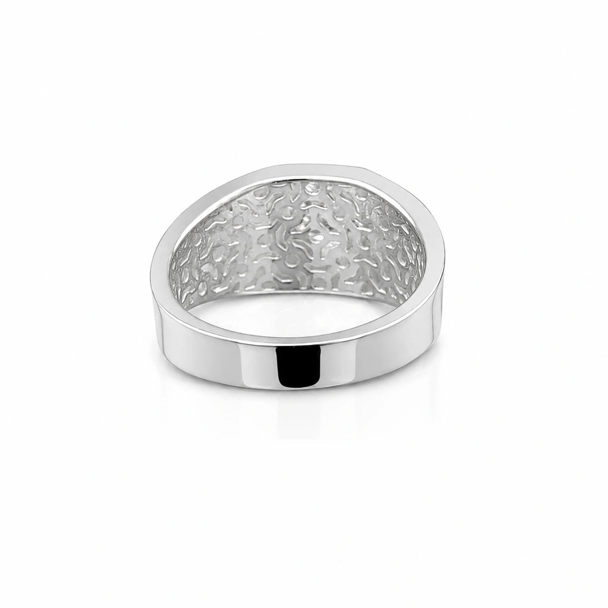 The Alencia Urban Classic Solitaire Silver Ring