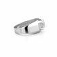 The Alencia Urban Classic Solitaire Silver Ring