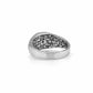 The Alencia Urban Chevron Solitaire Silver Ring
