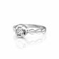 The Alencia Urban Serenade Vintage Halo Solitaire Ring