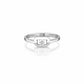 The Alencia Urban Serenade Link Solitaire Ring