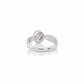 The Alencia Urban Serenade Oval Bezel Solitaire Ring