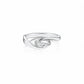 The Alencia Urban Serenade Block Bypass Solitaire Ring