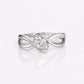 The Alencia Urban Serenade Infinity Oval Ring