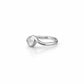 The Alencia Urban Serenade Swirl Oval Bypass Ring