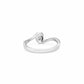 The Alencia Urban Serenade Swirl Oval Bypass Ring