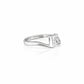 The Alencia Urban Serenade Radiant Baguette Bypass Ring