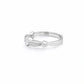 The Alencia Urban Serenade Chevron Leaf Solitaire Ring