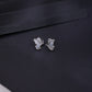 Butterfly Silver Stud Earrings image 0