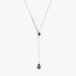 Silver Lunar Drop Jewellery Set image 3