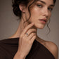 The Alencia Urban Serenade Oval Bezel Solitaire Ring image 1