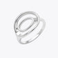 Orbit Glow Silver Ring image 2
