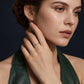 The Alencia Urban Serenade Bypass Solitaire Ring image 1