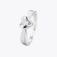 The Alencia Urban Serenade Heart Solitaire Ring image 2