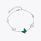 Butterfly Bloom 925 Silver Bracelet image 2