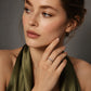 The Alencia Urban Serenade Block Bypass Solitaire Ring image 1