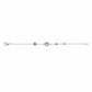 Aqua Droplet Charm Bracelet image 2