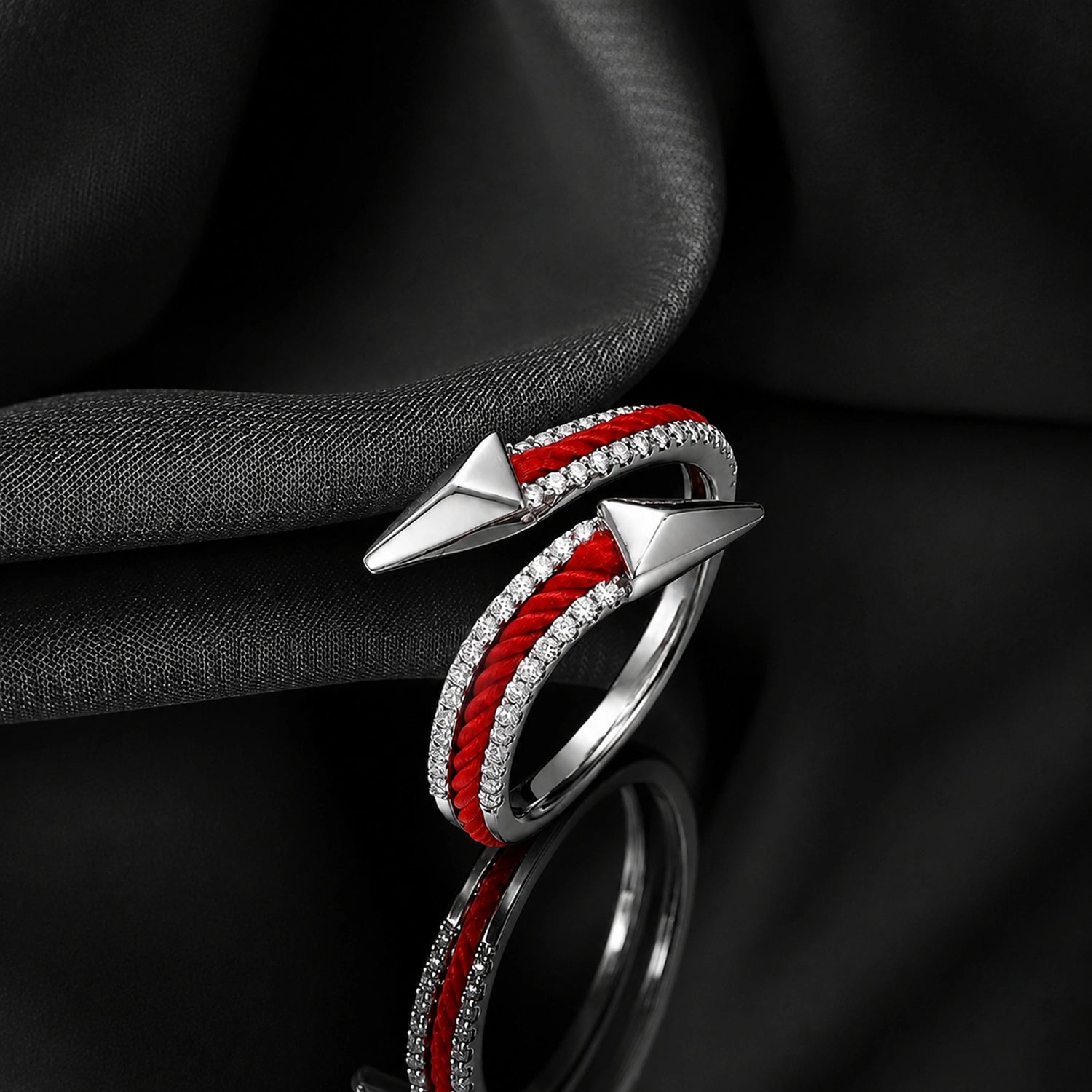 Crimson Arrow Wrap Ring image 0
