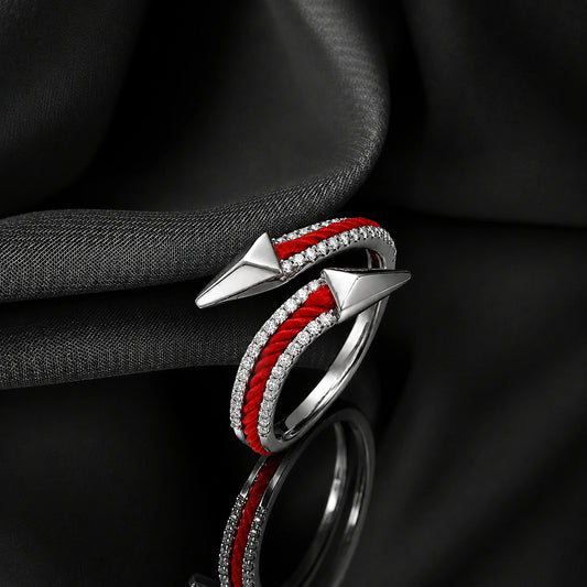 Crimson Arrow Wrap Ring image 0