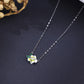 The Alencia Urban Blossom Enamel Station Necklace image 0