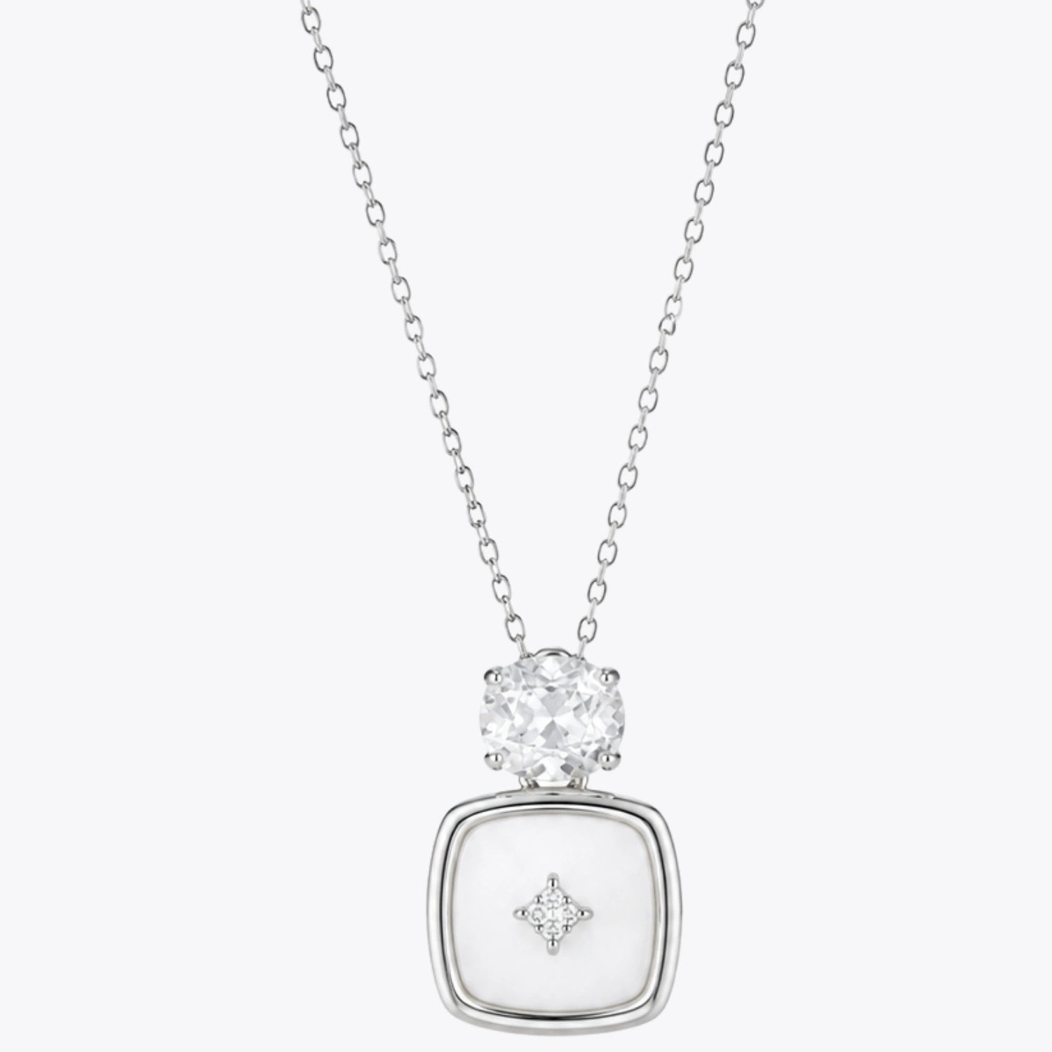 Alencia Luminous Cushion Pearl &amp; Crystal Set image 3