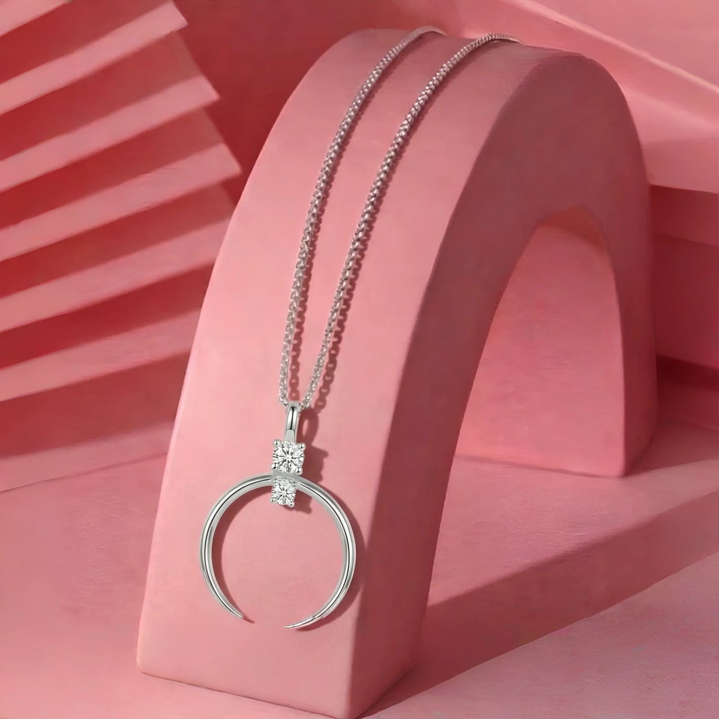 Celestial Star Station Necklace image 0