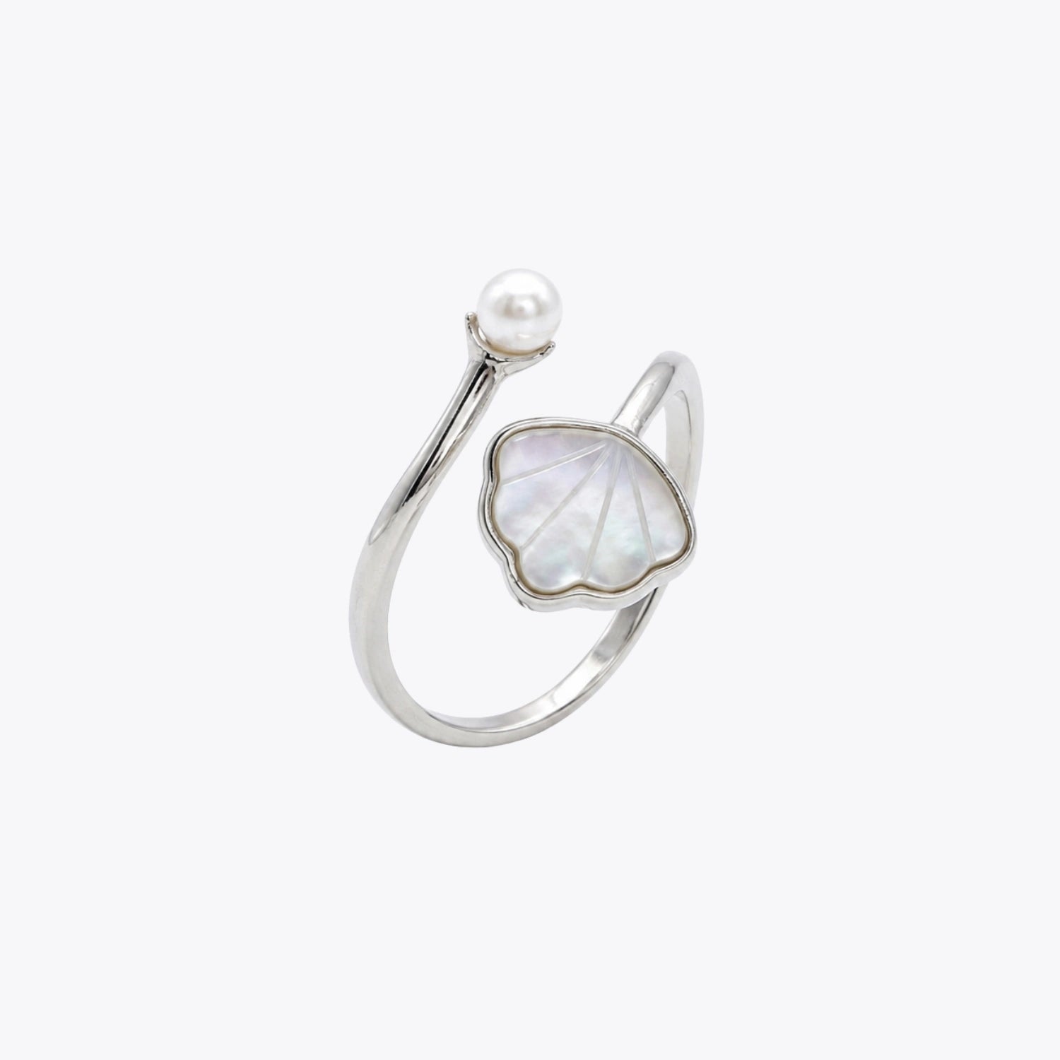 Pearl Shell Open Ring image 2