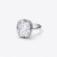 Azure Twist Solitaire Ring image 2