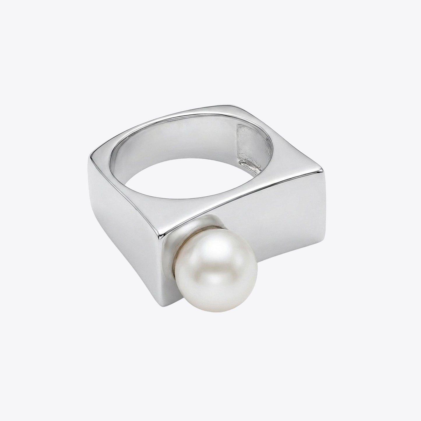 Pearl Edge Statement Ring image 2