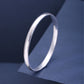 The Alencia Urban Sleek Silver Bangle image 0