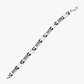 Alencia Checkmate Link 925 Sterling Silver Bracelet image 2