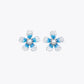 Aqua Bloom Pearl Necklace &amp; Earrings Combo image 4