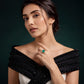 The Alencia Imperial Grandeur Emerald & Diamond Cocktail Ring image 1