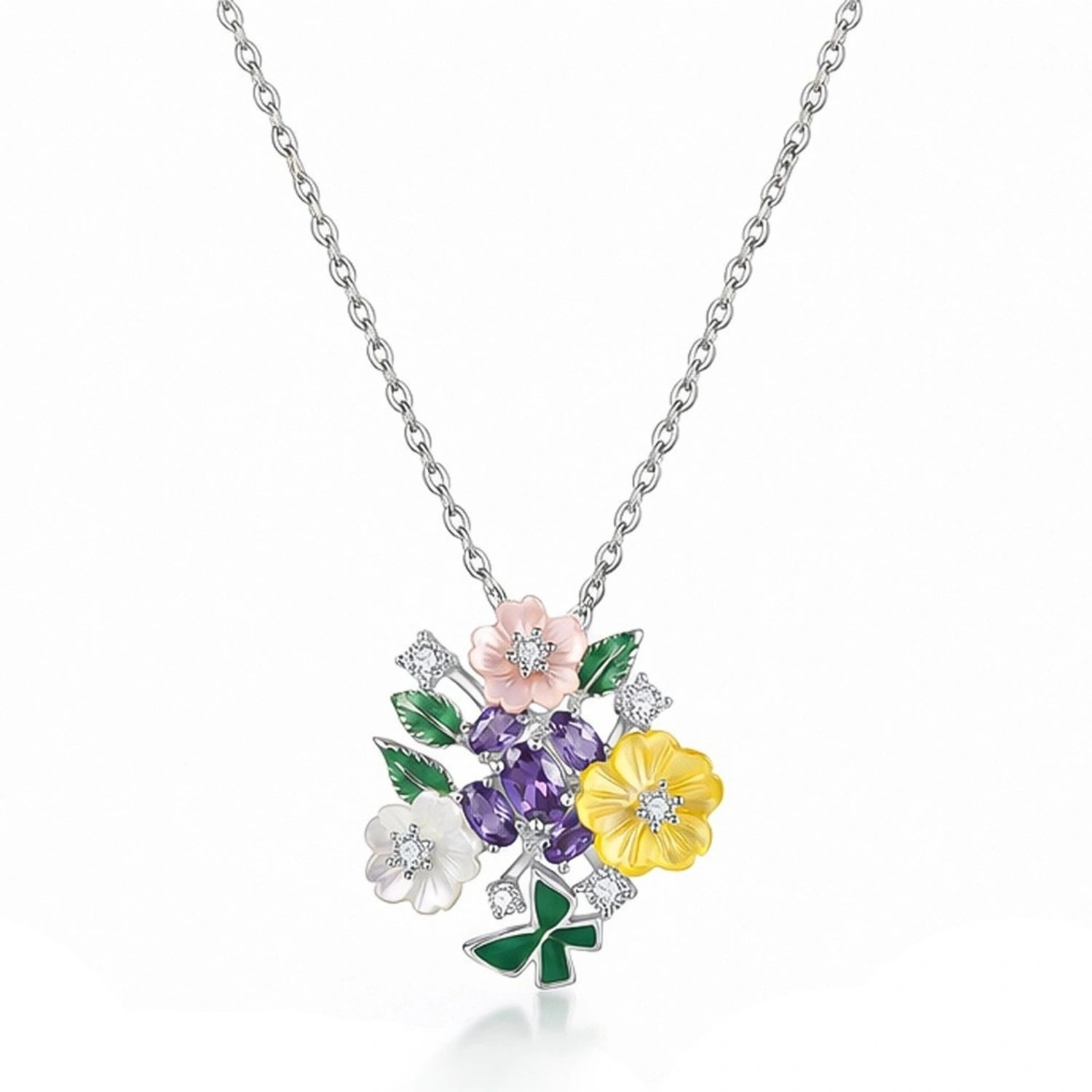 Alencia Spring Bouquet 925 Silver Set image 3