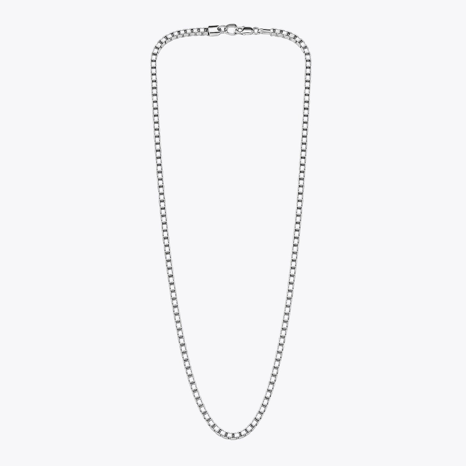 Alencia Limited Edition Box Link Silver Chain Necklace image 2