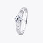 The Alencia Urban Serenade Segmented Solitaire Ring image 2