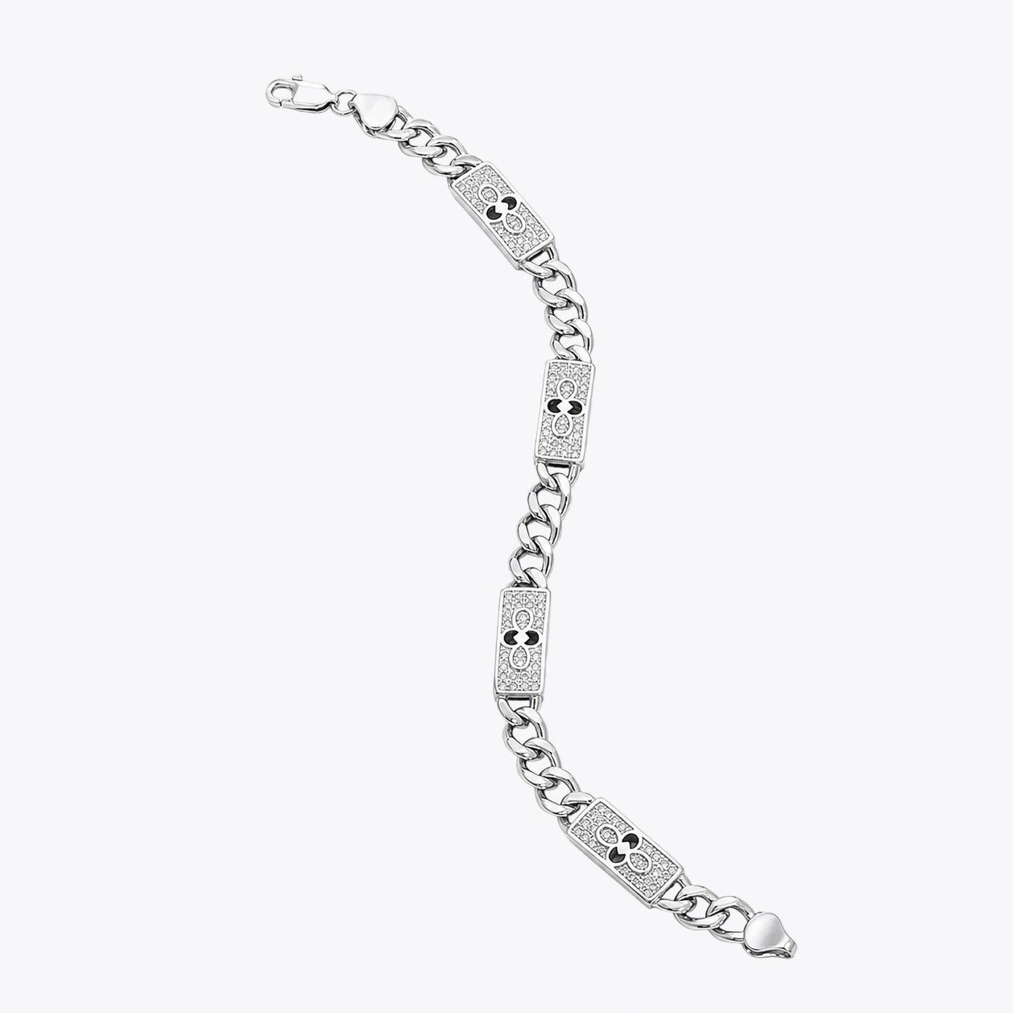 Alencia Limited Edition Infinity Luxe Cuban Bracelet image 2