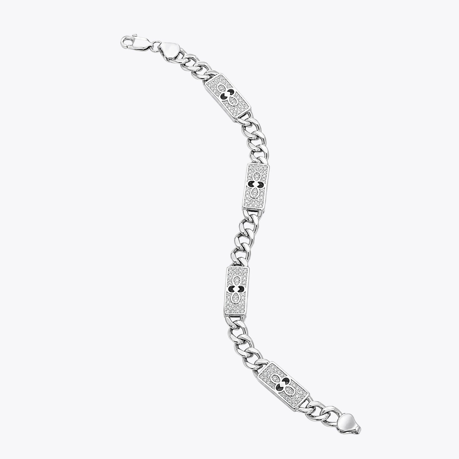 Alencia Limited Edition Infinity Luxe Cuban Bracelet image 2