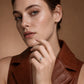 The Alencia Urban Serenade Peak Bypass Solitaire Ring image 1