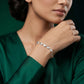 Heart Grace Silver Bracelet image 1