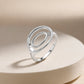 Orbit Glow Silver Ring image 0