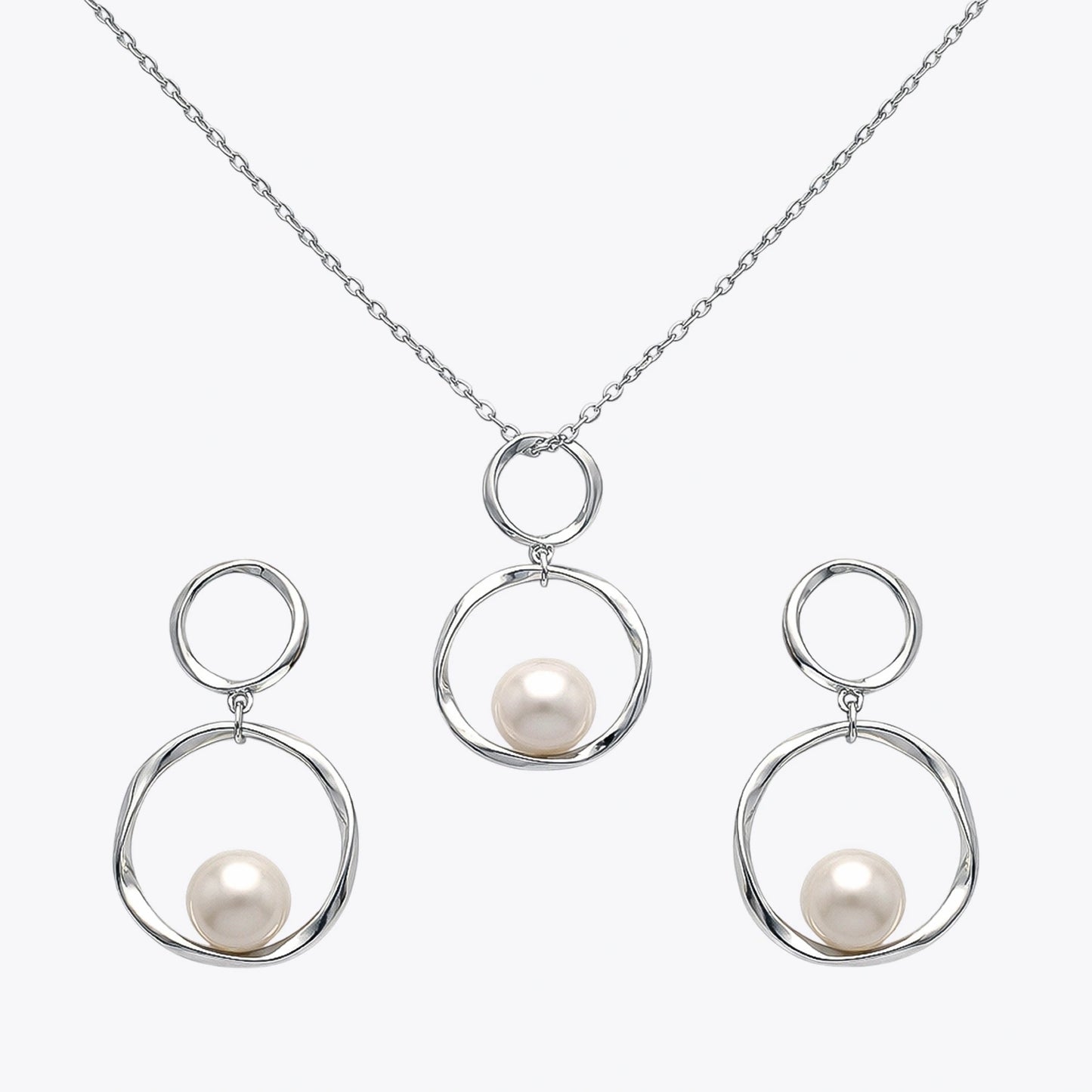 Alencia Modern Pearl Loop Set image 2