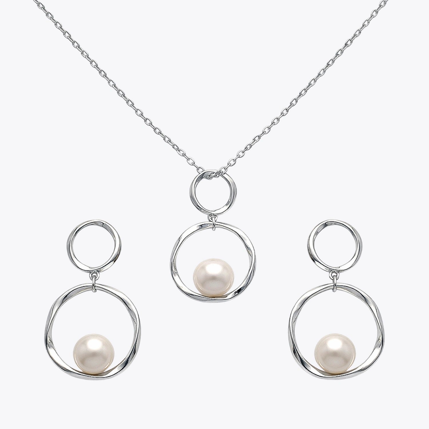 Alencia Modern Pearl Loop Set image 2