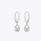 Ethereal Baroque Pearl &amp; Silver Set image 4