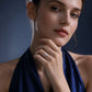 The Alencia Urban Serenade Split-Shank Oval Solitaire Ring image 1
