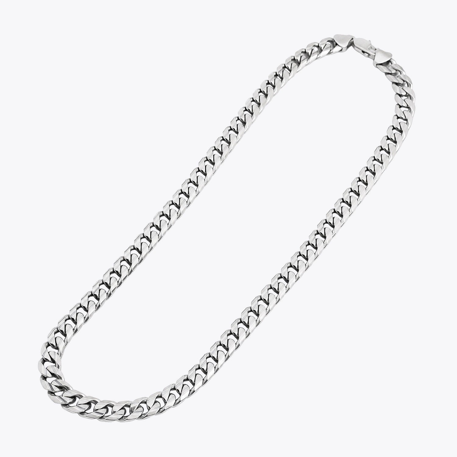 Alencia Limited Edition Cuban Link Silver Chain Necklace image 2
