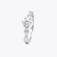 The Alencia Urban Serenade Fluted Petal Solitaire Ring image 2